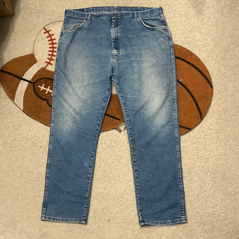 Wrangler blue jeans